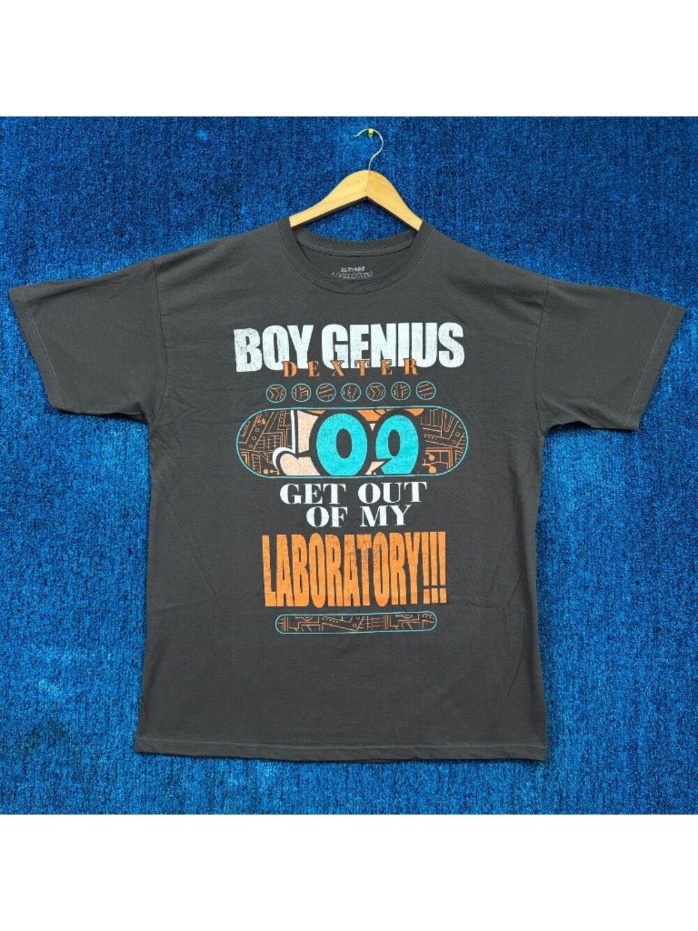 Dexters Laboratory “Boy Genius” Graphic T-Shirt Size Extra Large
